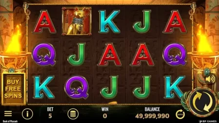 Book of Pharaoh slot screenshot 1