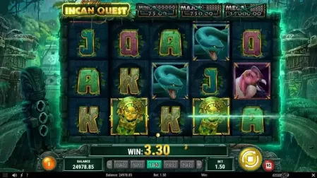 Cat Wilde and the Incan Quest slot screenshot 3