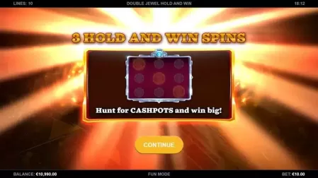 Double Jewel Hold and Win slot screenshot 3