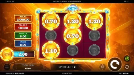 Double Jewel Hold and Win slot screenshot 4