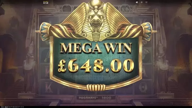 Egypt Megaways slot screenshot 7