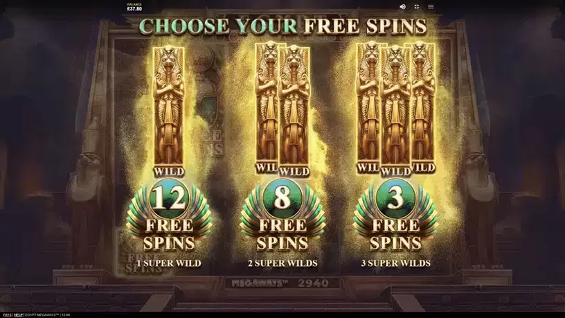 Egypt Megaways slot screenshot 4