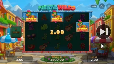Fiesta Wilds slot screenshot 2