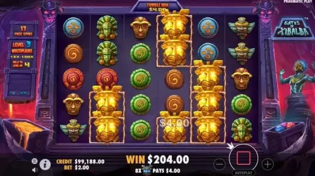 Gates of Xibalba slot screenshot 4