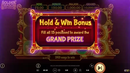 Golden Dragon Inferno slot screenshot 7