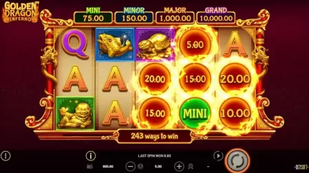 Golden Dragon Inferno slot screenshot 6