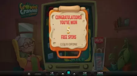 Growing Grandma Dream Drop slot screenshot 3