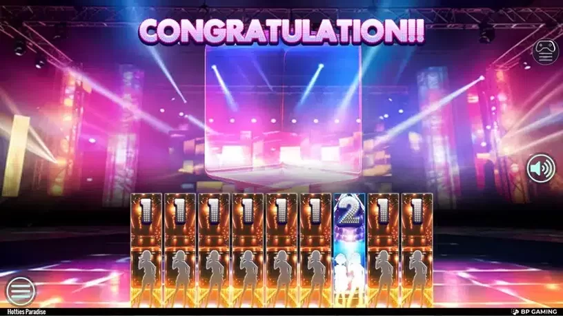 Hottie’s Paradise slot screenshot 3