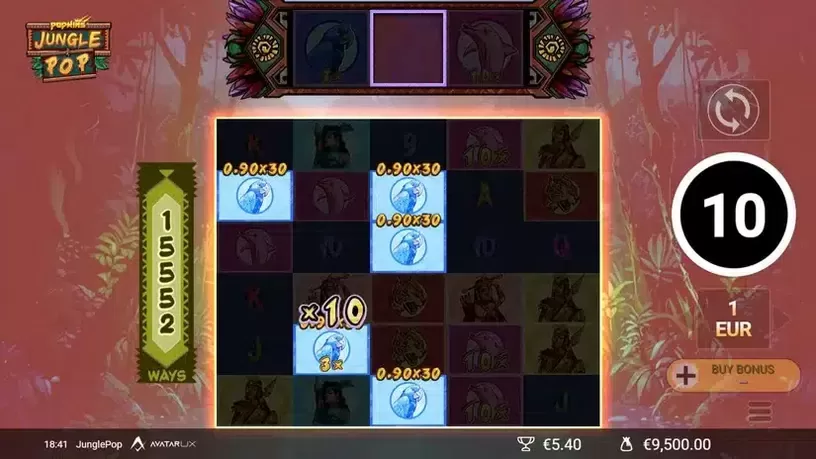JunglePop slot screenshot 3