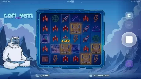 Lofi The Yeti slot screenshot 2
