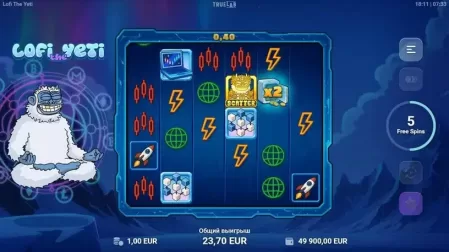 Lofi The Yeti slot screenshot 5