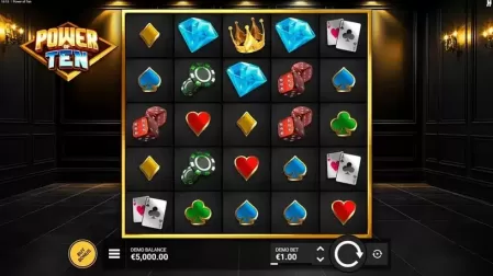 Power of Ten slot screenshot 1