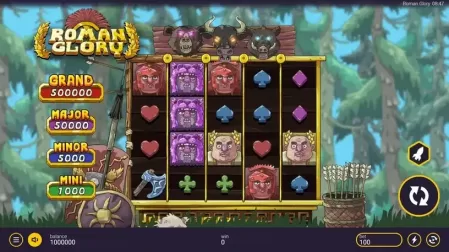 Roman Glory slot screenshot 1