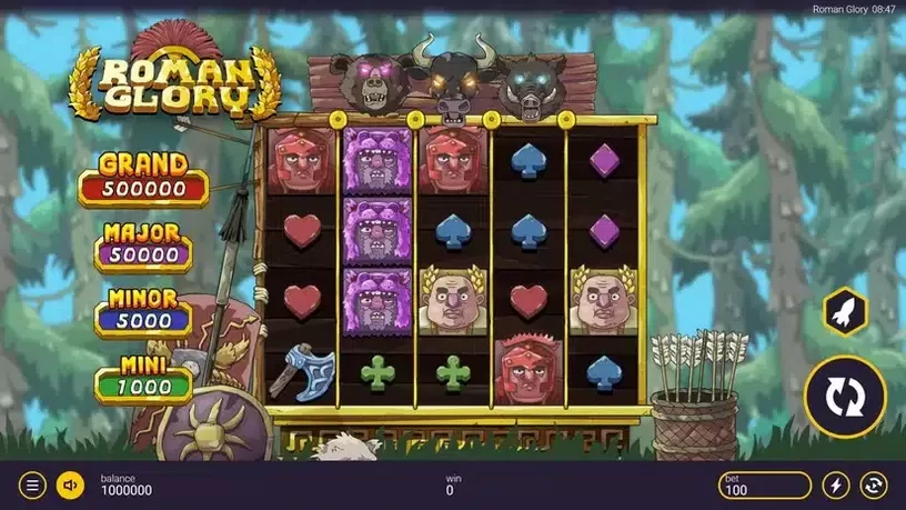 Roman Glory slot screenshot 1