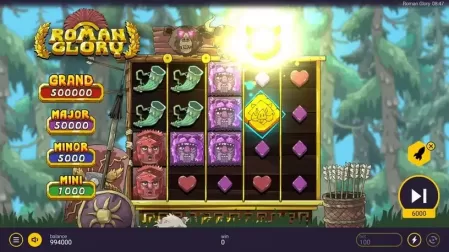 Roman Glory slot screenshot 2