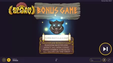 Roman Glory slot screenshot 3