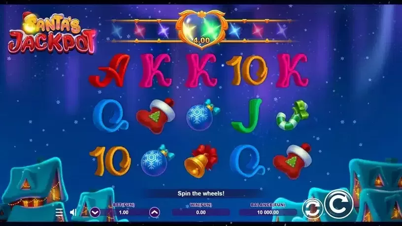 Santa's Jackpot slot screenshot 1