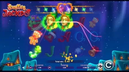 Santa's Jackpot slot screenshot 2