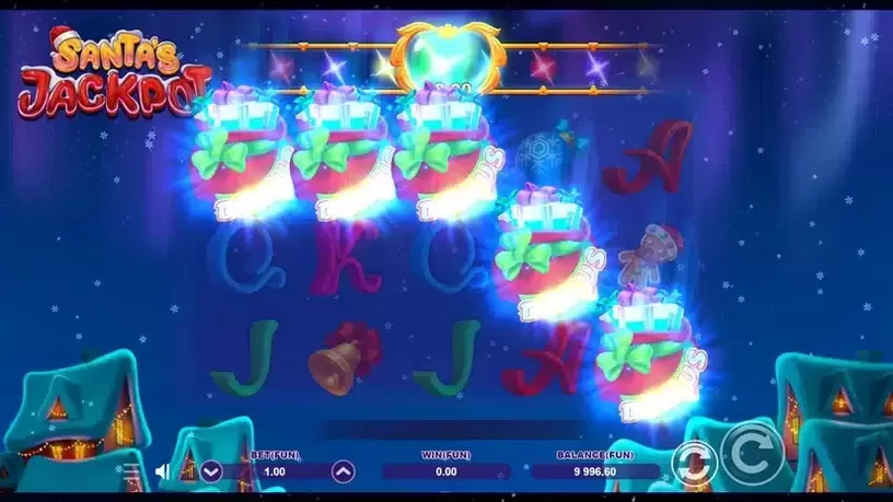 Santa's Jackpot slot screenshot 3