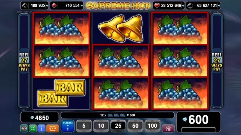 Supreme Hot slot screenshot 