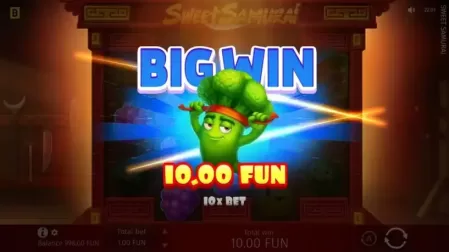 Sweet Samurai slot screenshot 4