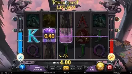 Tower Quest Legacy slot screenshot 3