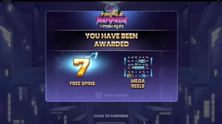 Triple Rampage slot screenshot 3