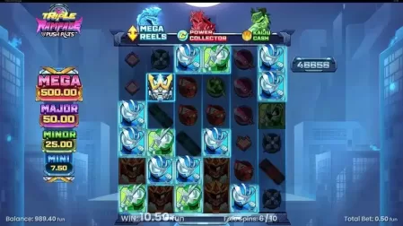 Triple Rampage slot screenshot 6