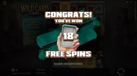 Wild Card Gang slot screenshot 3