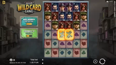 Wild Card Gang slot screenshot 1
