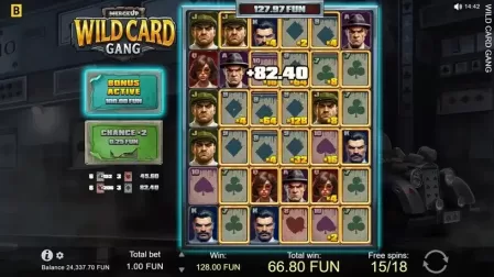 Wild Card Gang slot screenshot 5