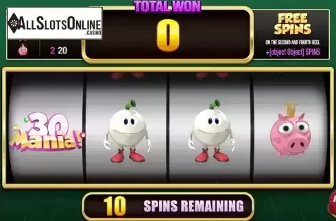 Bonus Game screen 3