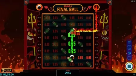 3 Devils Pinball slot screenshot 6