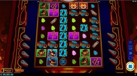 3 Devils Pinball slot screenshot 3