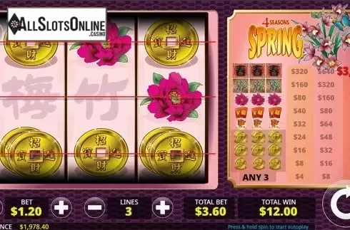 Game workflow 3. 4 Seasons: Spring from Maverick