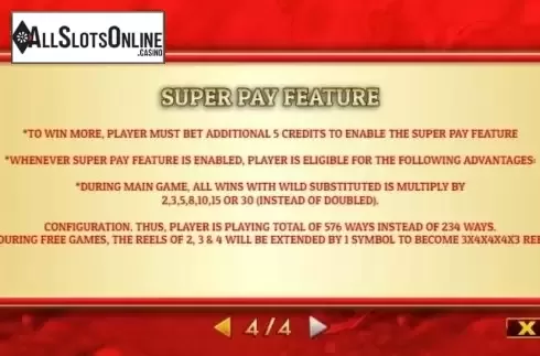 Features 2. 5 Fortunes Gold from Givme Games