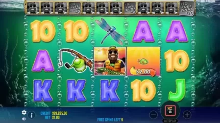 888 Big Bass Bonanza slot screenshot 3