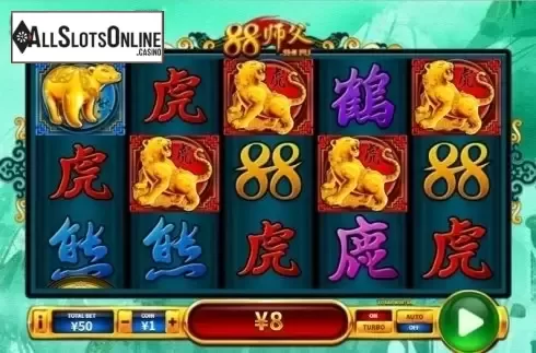 Win Screen 2. 88 Shi Fu from Skywind Group