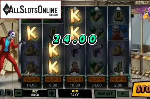 Win Screen 2. Ace Heist from XIN Gaming