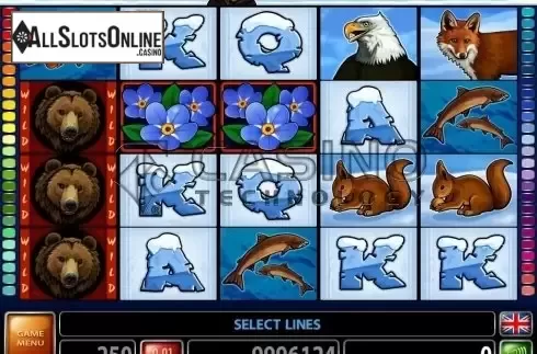 Screen2. Alaska Wild from Casino Technology