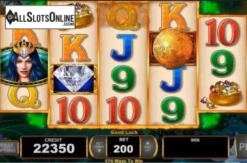 Reel Screen. Amazon Jewels from Wild Streak Gaming
