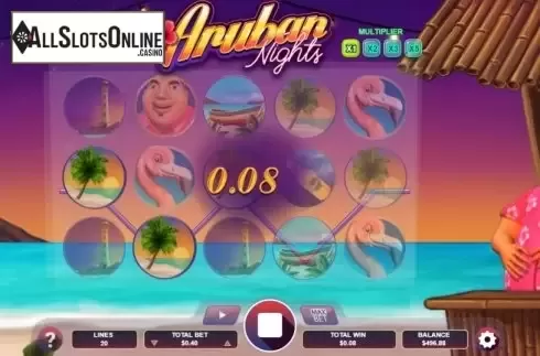 Win screen 1. Aruban Nights from Arrows Edge