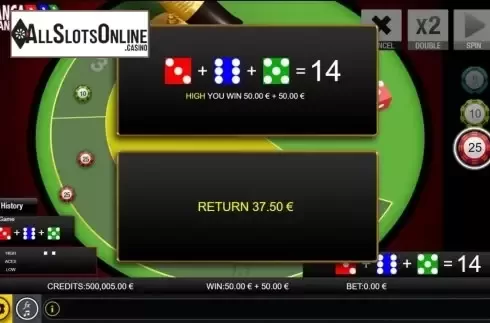 Win Screen 2. Banca Francesa from GAMING1