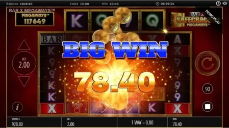 Bar-X Safecracker Megaways slot screenshot 2
