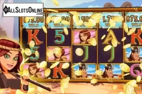 Game Screen 3. Barbarian Bucks from High 5 Games