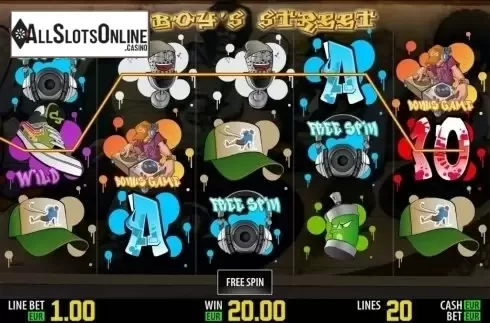 Frrspins win. B-boy's Street HD from World Match