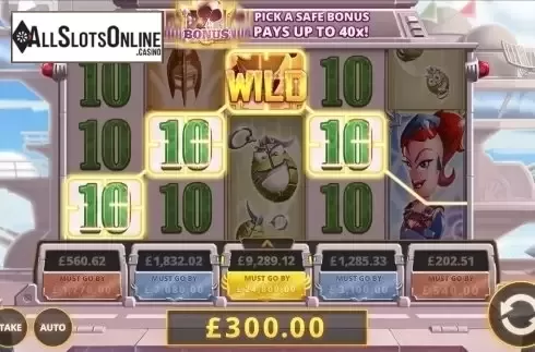 Screen8. Bomb The Jackpot from Cayetano Gaming