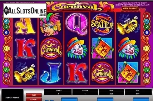 Screen3. Carnaval from Microgaming