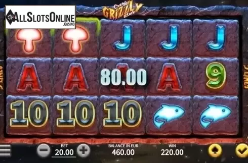Win Screen. Crazy Grizzly Attack from SYNOT