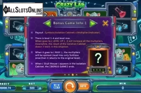 Features 1. Crazy Lab from TIDY